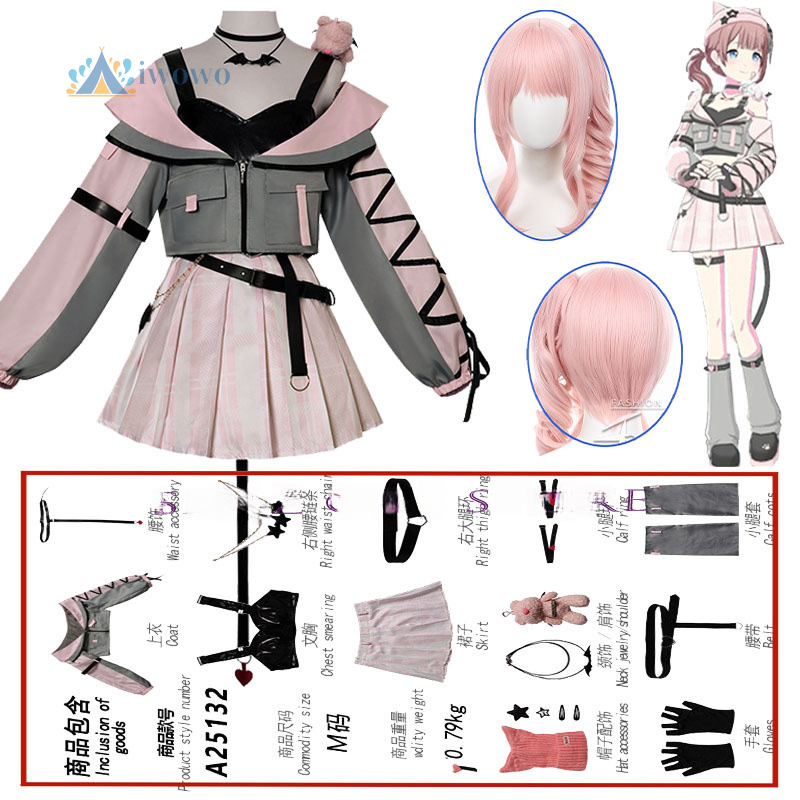 Anime Cosplay Little Girl - Kostium Cosplay Małego Diabła Akiyama Mizuki