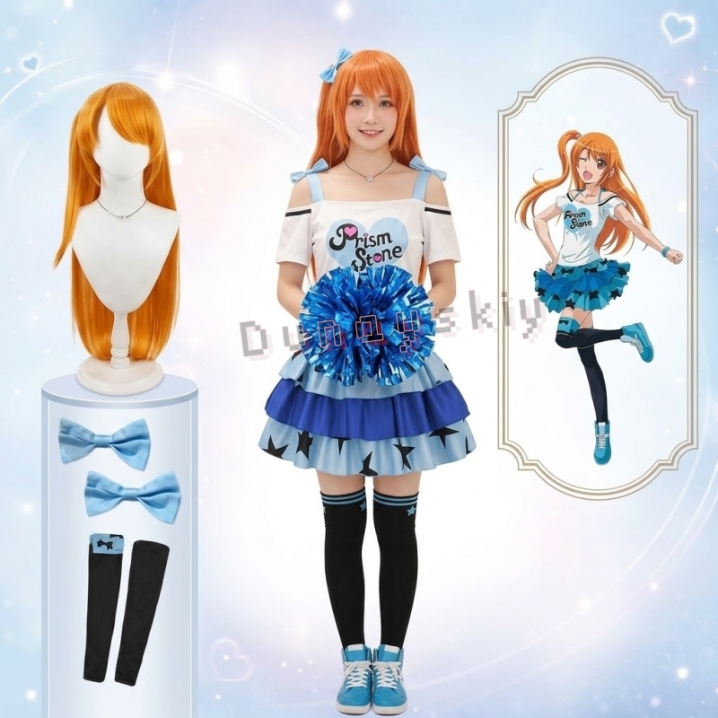 Anime Cosplay Dance - Ubrania do ćwiczeń tańca Pretty Rhythm,