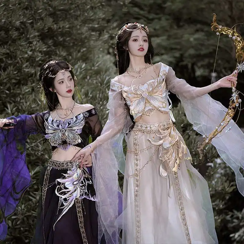 Starożytny kostium Hanfu, letn – Anime Cosplay Dance recenzja i cena