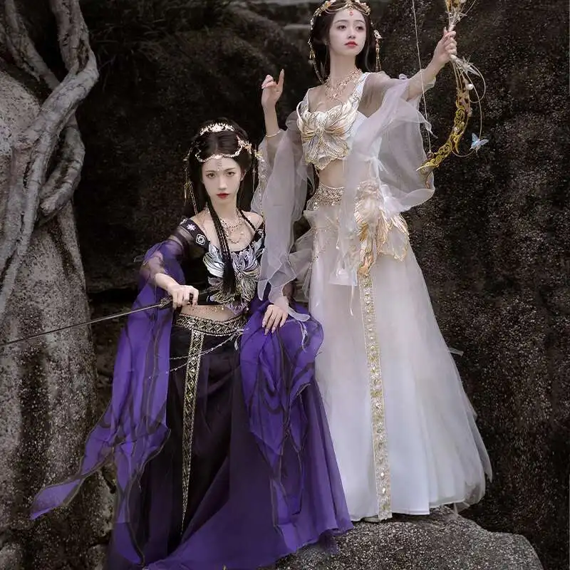 Starożytny kostium Hanfu, letn – Anime Cosplay Dance recenzja i cena