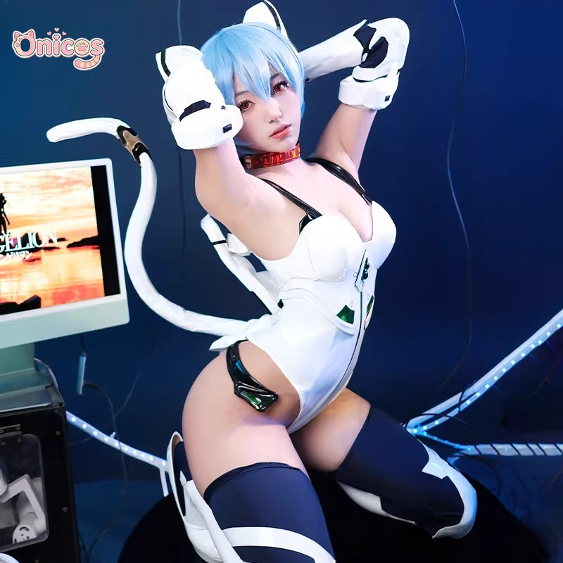 Kostium cosplay Ayanami Rei z  – Anime Cosplay Girl Costume recenzja i cena