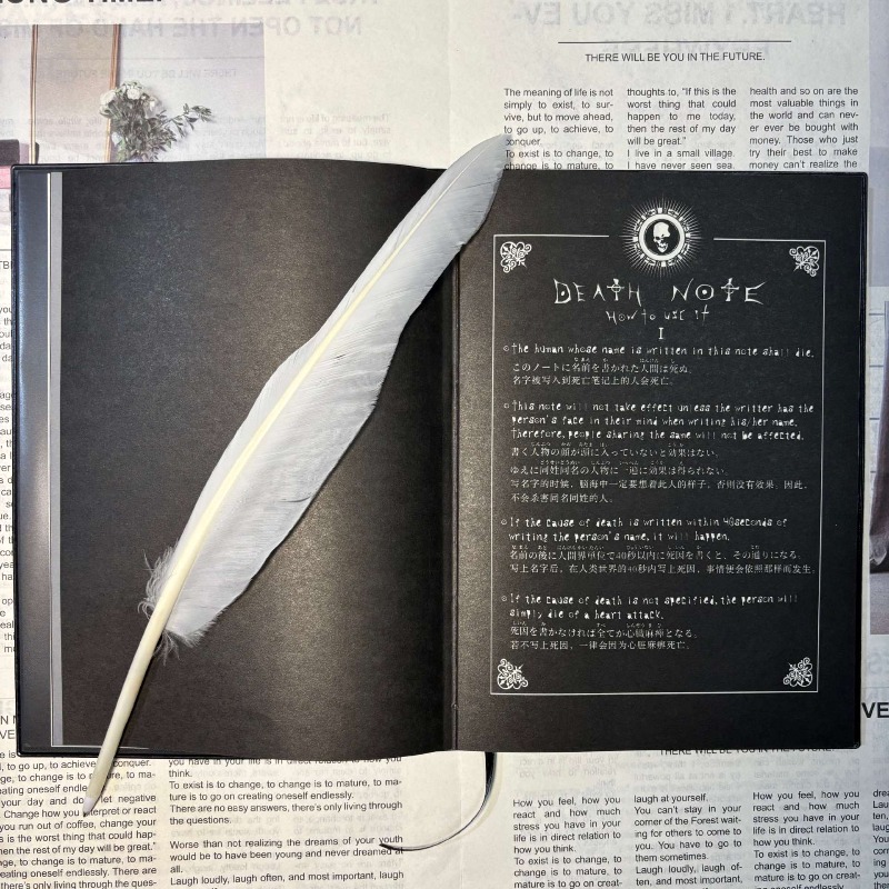 Nowy Kolekcjonerski Notatnik D – Death Note Replica recenzja i cena