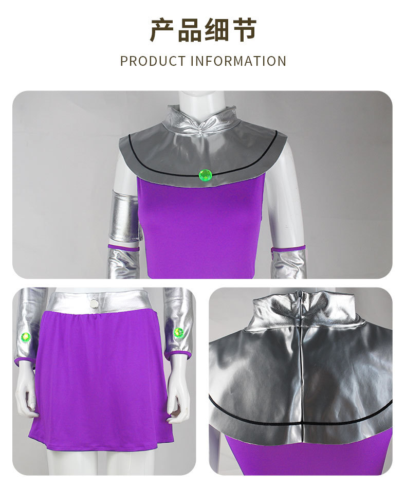 Kostium cosplay Raven Teen Tit – Anime Cosplay Nun recenzja i cena