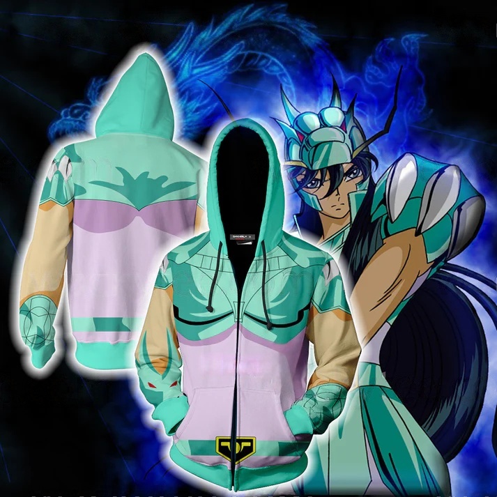 Anime Saint Seiya Bluzy z nadr – Anime Cosplay Shop recenzja i cena