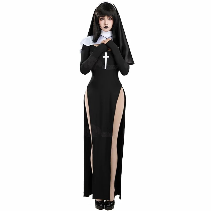 Kostium Cosplay Damski Seksown – Anime Cosplay Nun recenzja i cena