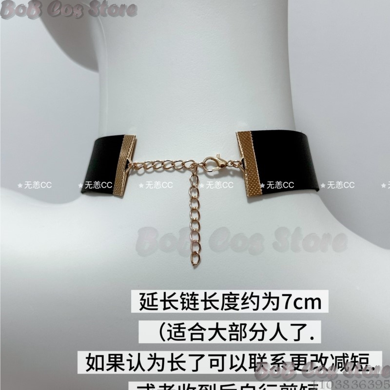 9S Choker Gra Nie Cosplay Kost – Anime Cosplay Black Girl recenzja i cena