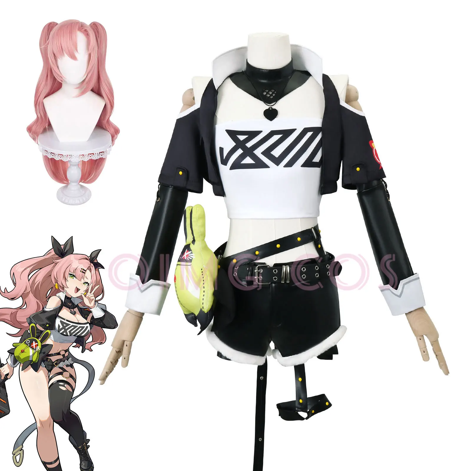 Kostium Cosplay Nicole Demara  – Anime Cosplay Girl Costume recenzja i cena