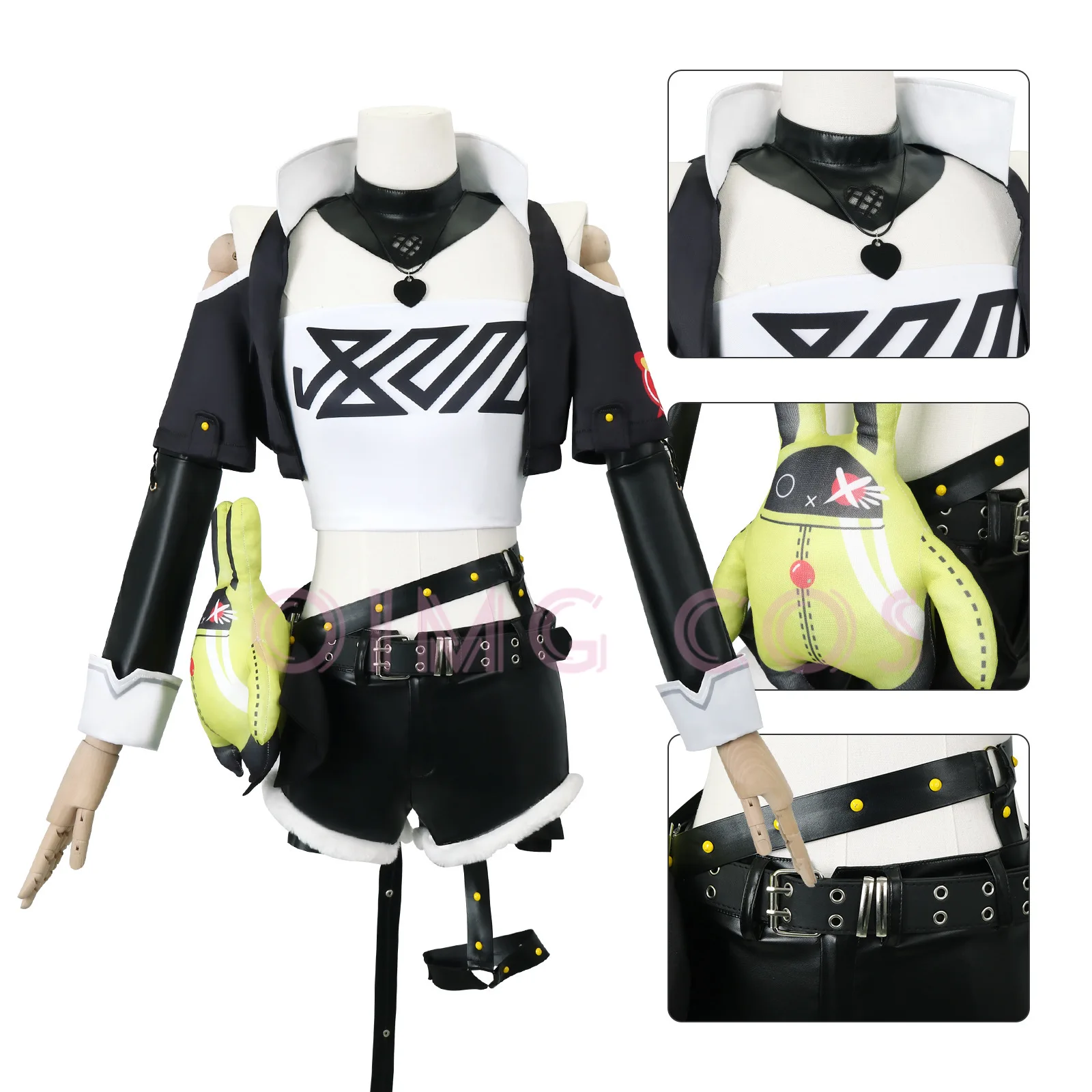 Kostium Cosplay Nicole Demara  – Anime Cosplay Girl Costume recenzja i cena