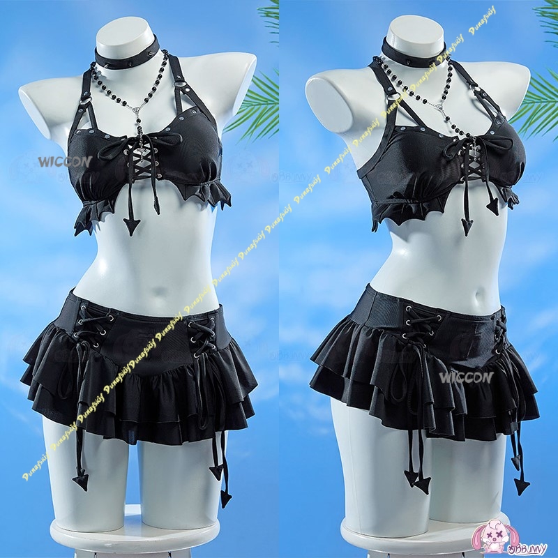 Kostium Cosplay Dziewczęcy Sek – Anime Cosplay Black Girl recenzja i cena