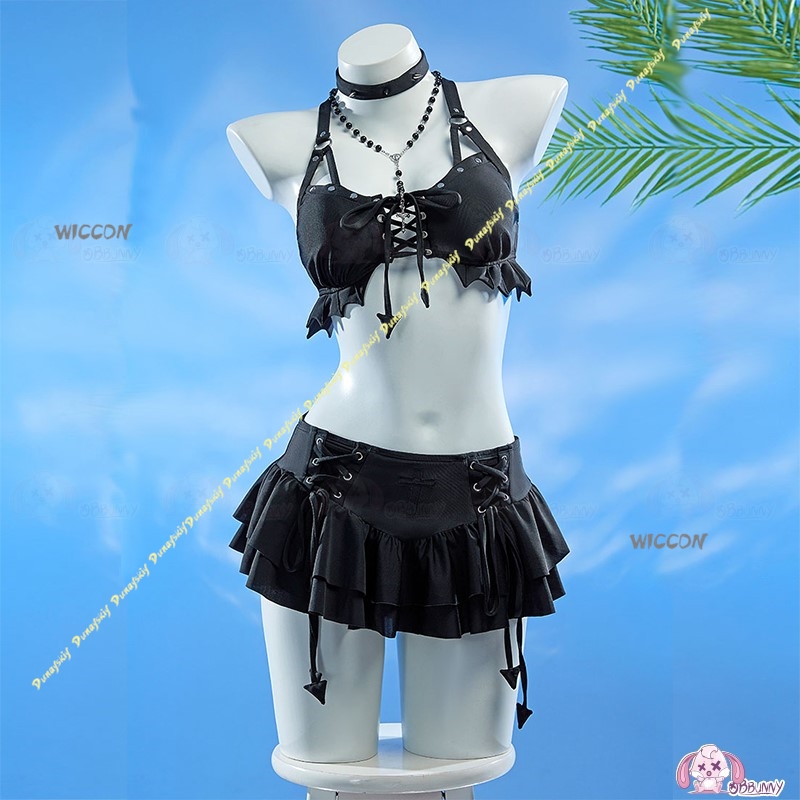 Kostium Cosplay Dziewczęcy Sek – Anime Cosplay Black Girl recenzja i cena