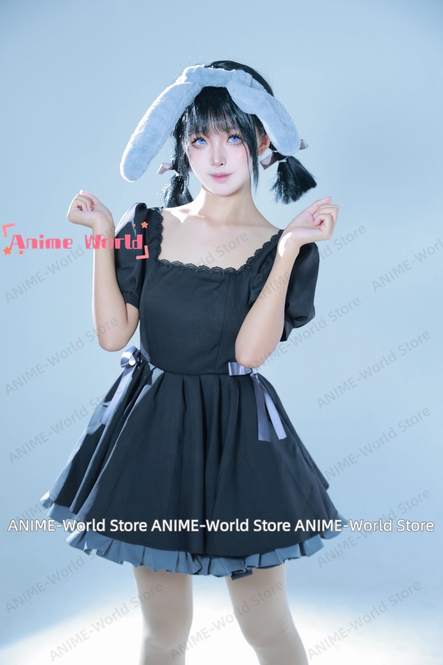 《Niestandardowy Rozmiar》 Strój – Anime Cosplay Black Girl recenzja i cena