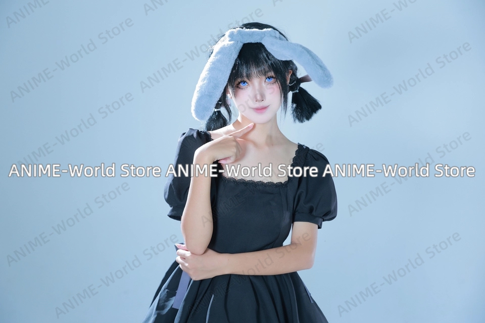 《Niestandardowy Rozmiar》 Strój – Anime Cosplay Black Girl recenzja i cena