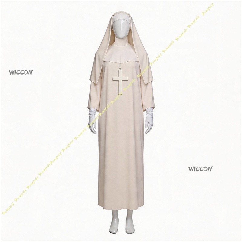 Kostium zakonnicy Off White do – Anime Cosplay Nun recenzja i cena