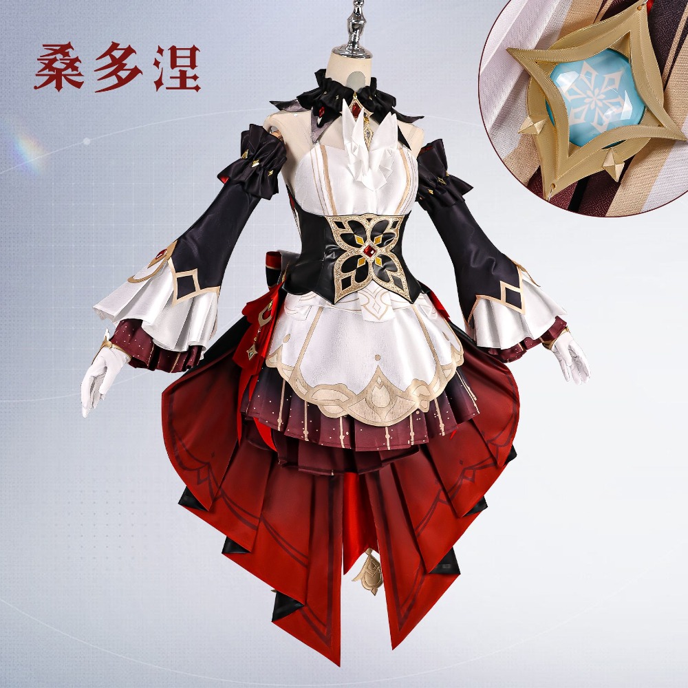 Genshin Impact Sandrone Marion – Anime Cosplay Girl Costume recenzja i cena