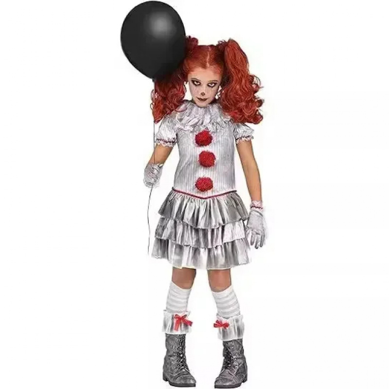 ABC123Halloween Pennywise Małe – Anime Cosplay Little Girl recenzja i cena