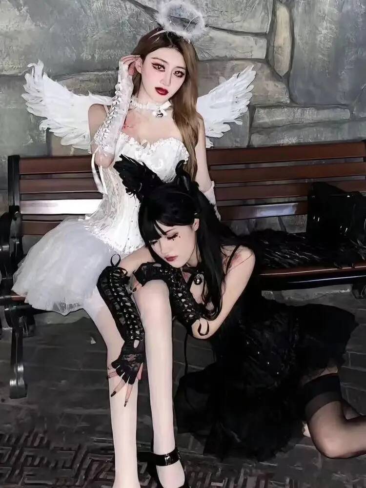 Zestaw Mały Diabełek Aniołek N – Anime Cosplay Little Girl recenzja i cena